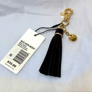 NEW Brahmin Gold/Black Keyring
